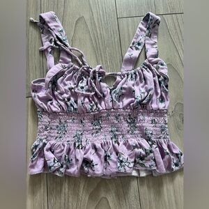 3/15$ Floral tank top